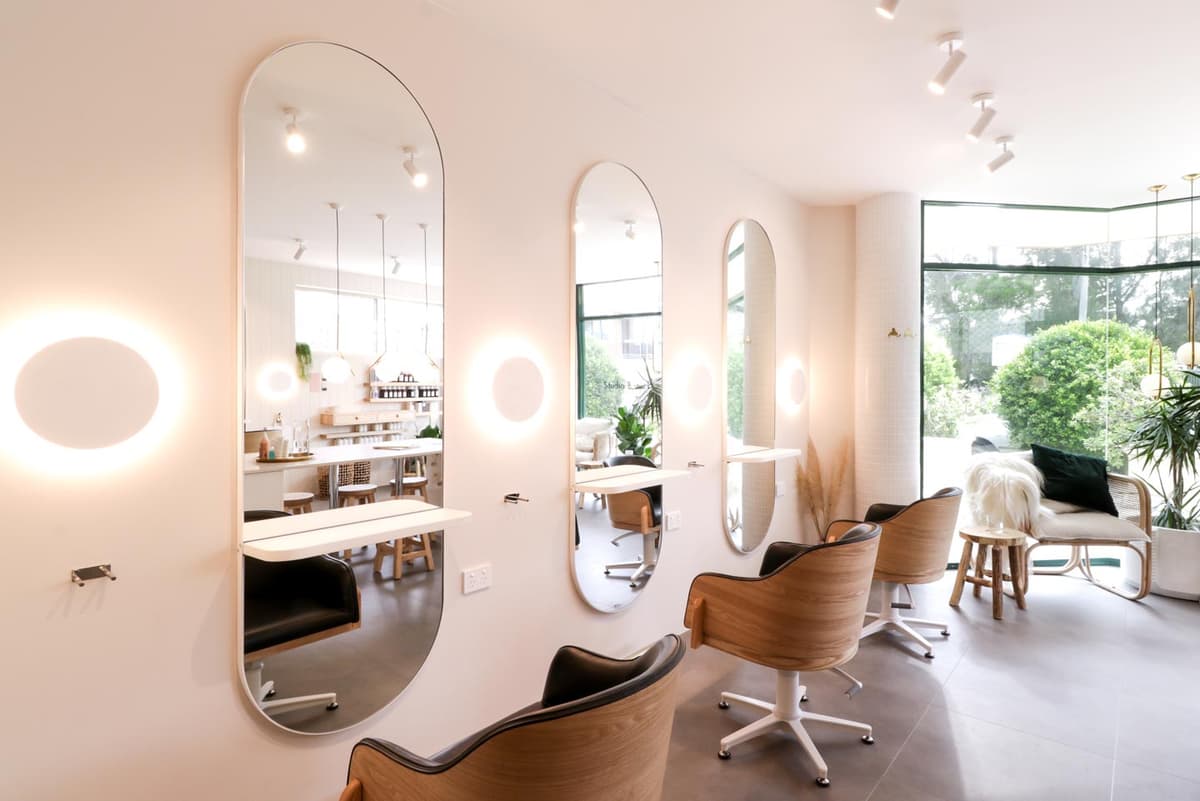 Chic Salon Interior